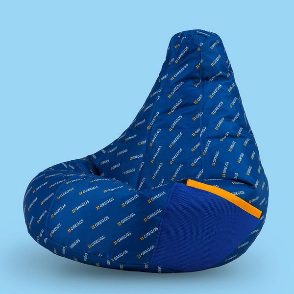 Greggs X Icon Logo Printed Recliner Bean Bag - Limited Edition