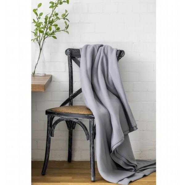 Mitre Essentials Polar Blankets Grey Single