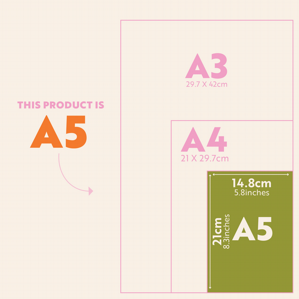 A5 Meal Planner & Shopping List | Colour Theory