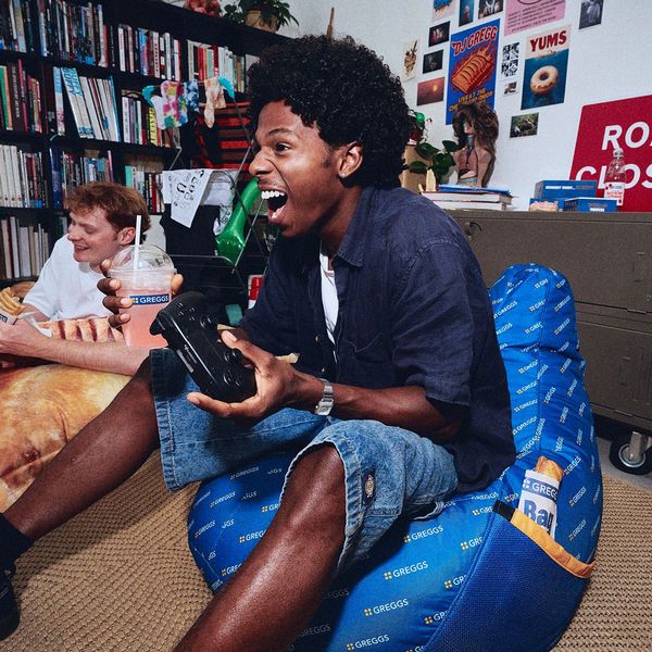 Greggs X Icon Logo Printed Recliner Bean Bag - Limited Edition