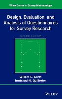 Design, Evaluation, and Analysis of Questionnaires for Survey Research (PDF eBook)