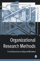 Organizational Research Methods: A Guide for Students and Researchers