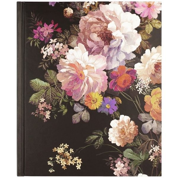 Midnight Floral Journal