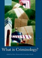 What is Criminology? (PDF eBook)