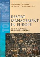 Resort Management in Europe: Case Studies and Learning Materials