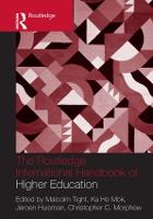 Routledge International Handbook of Higher Education, The