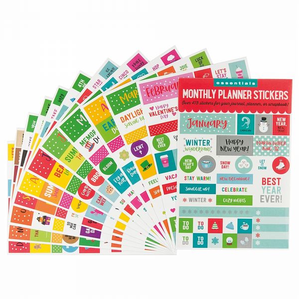 Peter Pauper Planner Stickers Seasonal