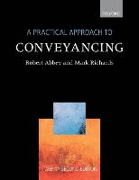 Practical Approach to Conveyancing, A