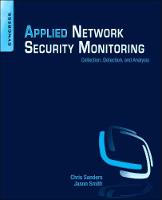 Applied Network Security Monitoring: Collection, Detection, and Analysis (PDF eBook)