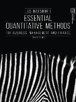 Essential Quantitative Methods: For Business, Management and Finance (PDF eBook)