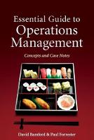 Essential Guide to Operations Management: Concepts and Case Notes (PDF eBook)