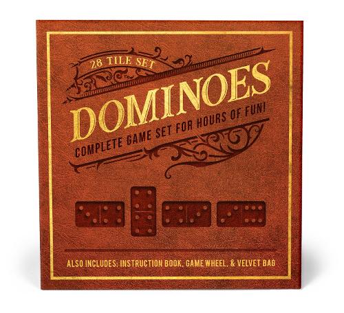  Dominoes: 28 Tile Set - Complete Game Set for Hours of Fun! Also Includes: Instruction Book,...
