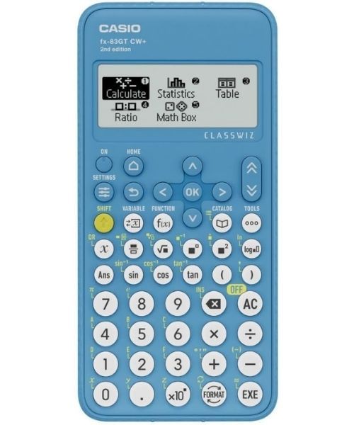 BLUE Casio Scientific Calculator FX-83GTCWBL