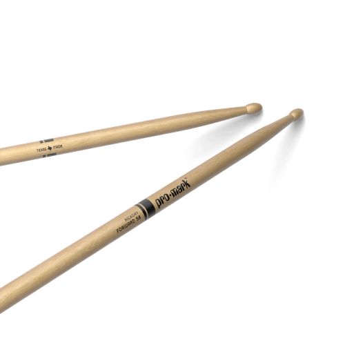 ProMark Classic Forward 5B Hickory Drumstick, Oval Wood Tip, 4-Pack