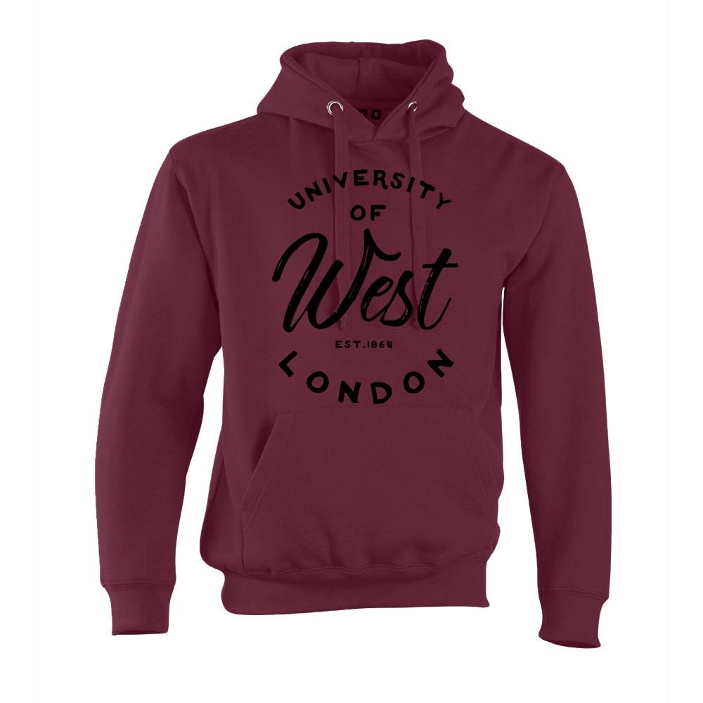 UWL Core Hoodie, Burgundy