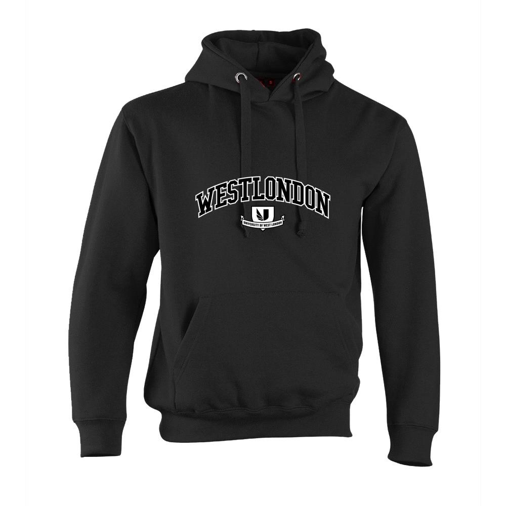 UWL Premium Hoodie, Jet Black