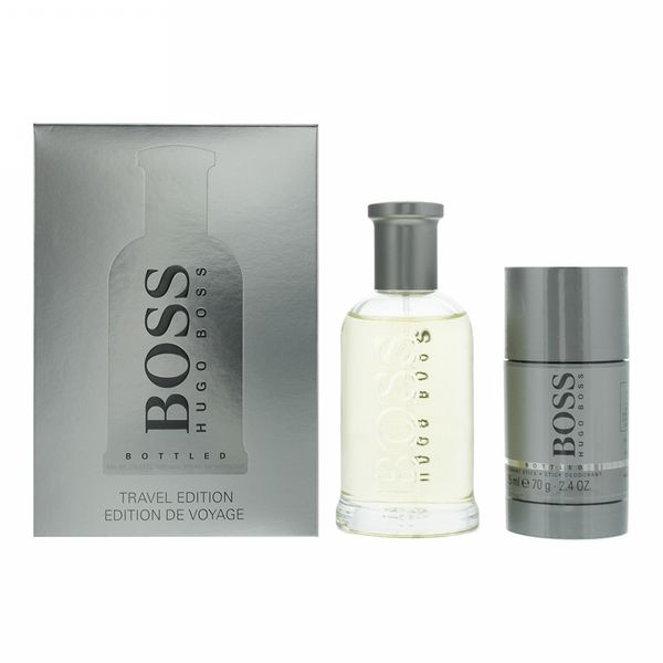 Hugo Boss Bottled 2 Piece Gift Set: Eau De Toilette 100Ml - Deodorant Stick 75Ml
