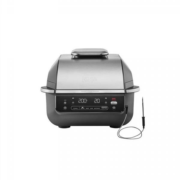 Ninja Eg351Uk 5-In-1 Indoor Grill & Air Fryer - Black & Silver