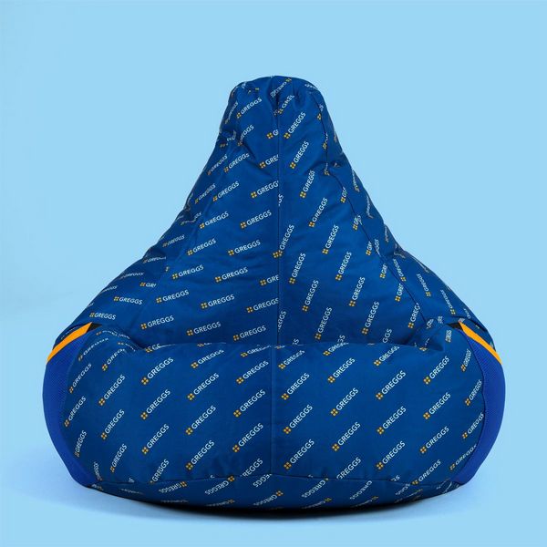 Greggs X Icon Logo Printed Recliner Bean Bag - Limited Edition