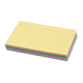 Concord Record Card 6x4 Inches Assorted (100 Pack) 16199/161