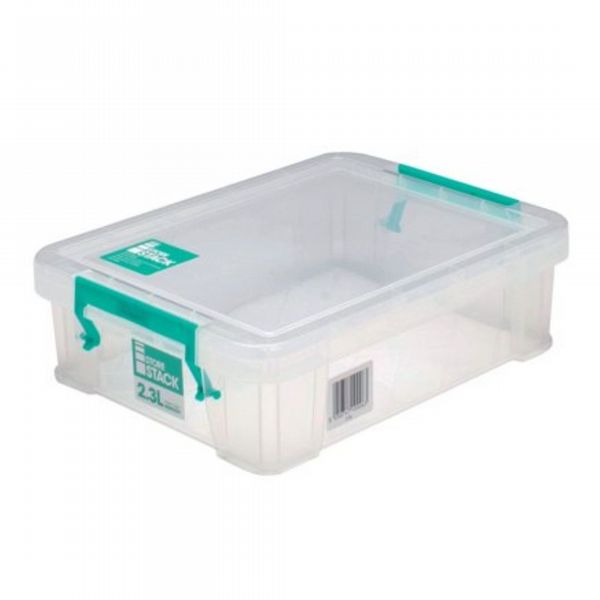StoreStack 2.3 Litre Clear W260xD190xH70mm Store Box RB90119