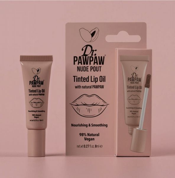 Dr.PAWPAW Tinted Lip Oil - Nude Pout - 8ml