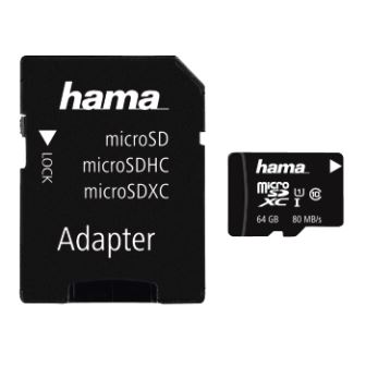 Hama MicroSDHC/SDXC Memory Card 64Gb