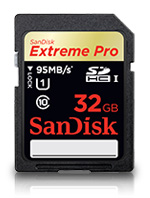 SanDisk Extreme Pro SDHC 32GB UHS-1 100MB/s