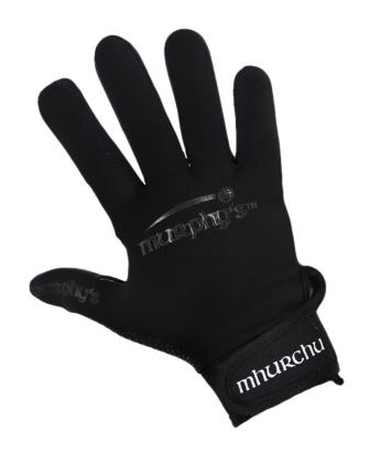 Murphys Gaelic Gloves - Black - Size 9 / Medium