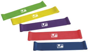 UFE Resistance Band Loop (Set of 5) 10 Inch