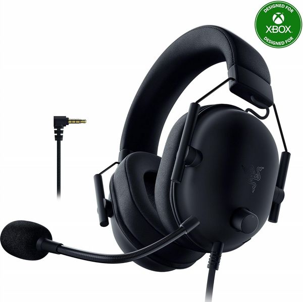 Razer Blackshark V2 X Wired Gaming Headset for Xbox, Black�����