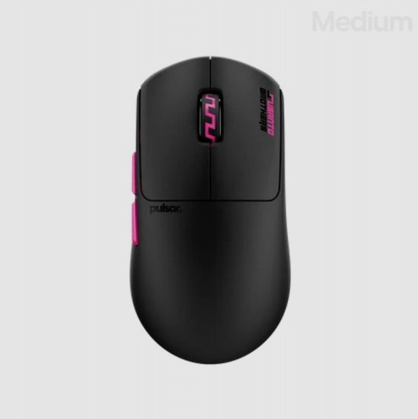 Pulsar Pro Series Susanto-X Size2 Black Wireless Gaming Mouse